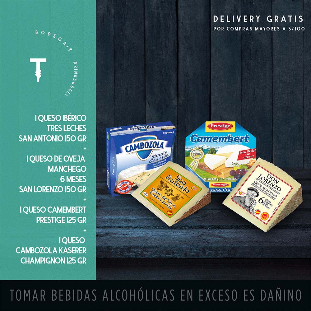 Promoción Pack Quesos del Mundo