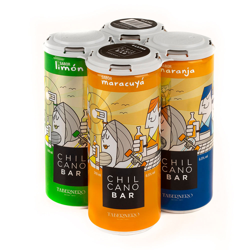 Four Pack Chilcano Lata 310 ml