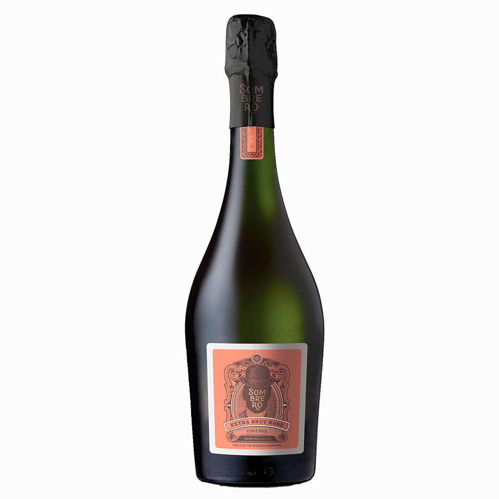 Sombrero Espumante Extra Brut Rosado Pinot Noir 750ML