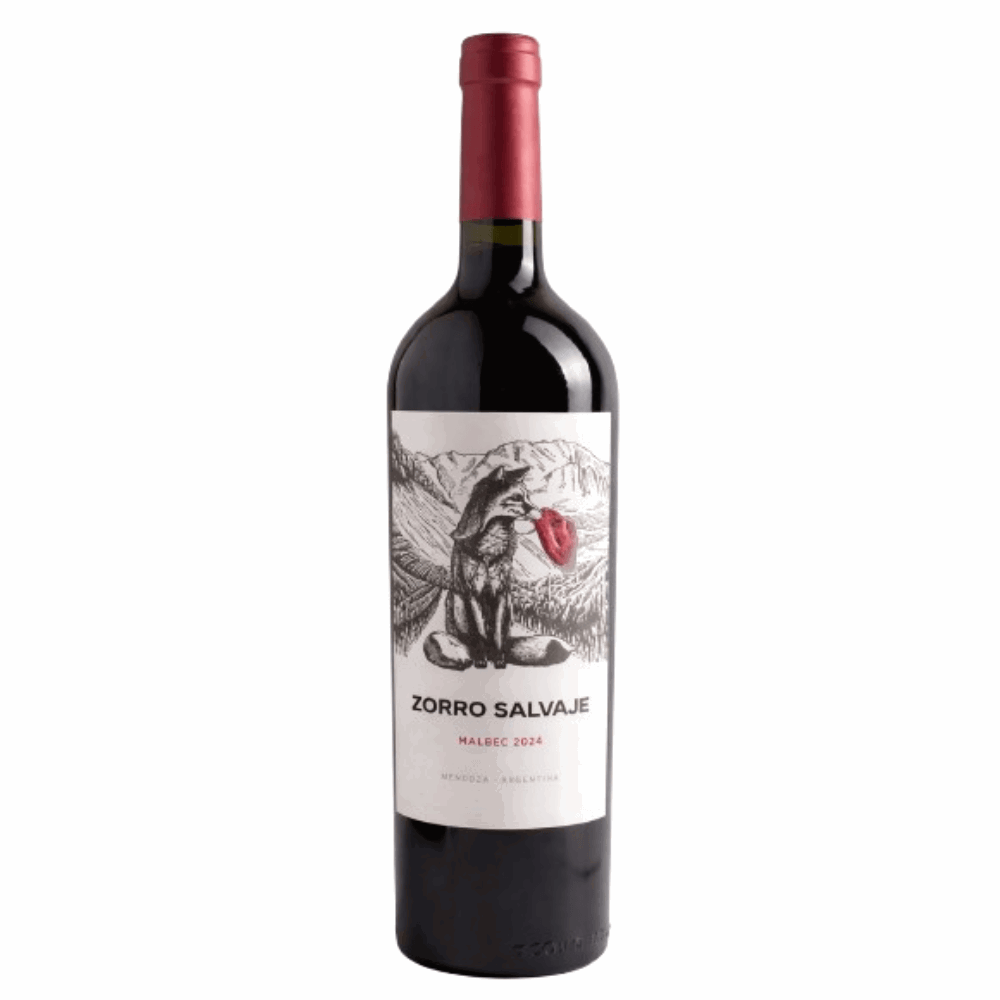 Vino Zorro Salvaje De Uco Malbec 750 ML
