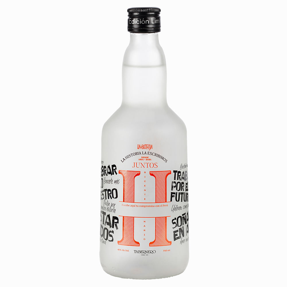 La Botija Acholado 700 ML - Edición Bicentenario