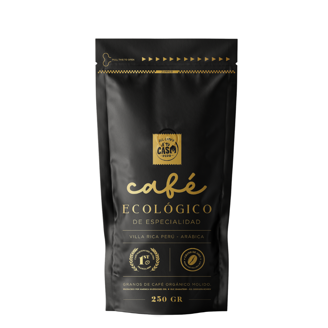 Cafe ecologico 250gr molido