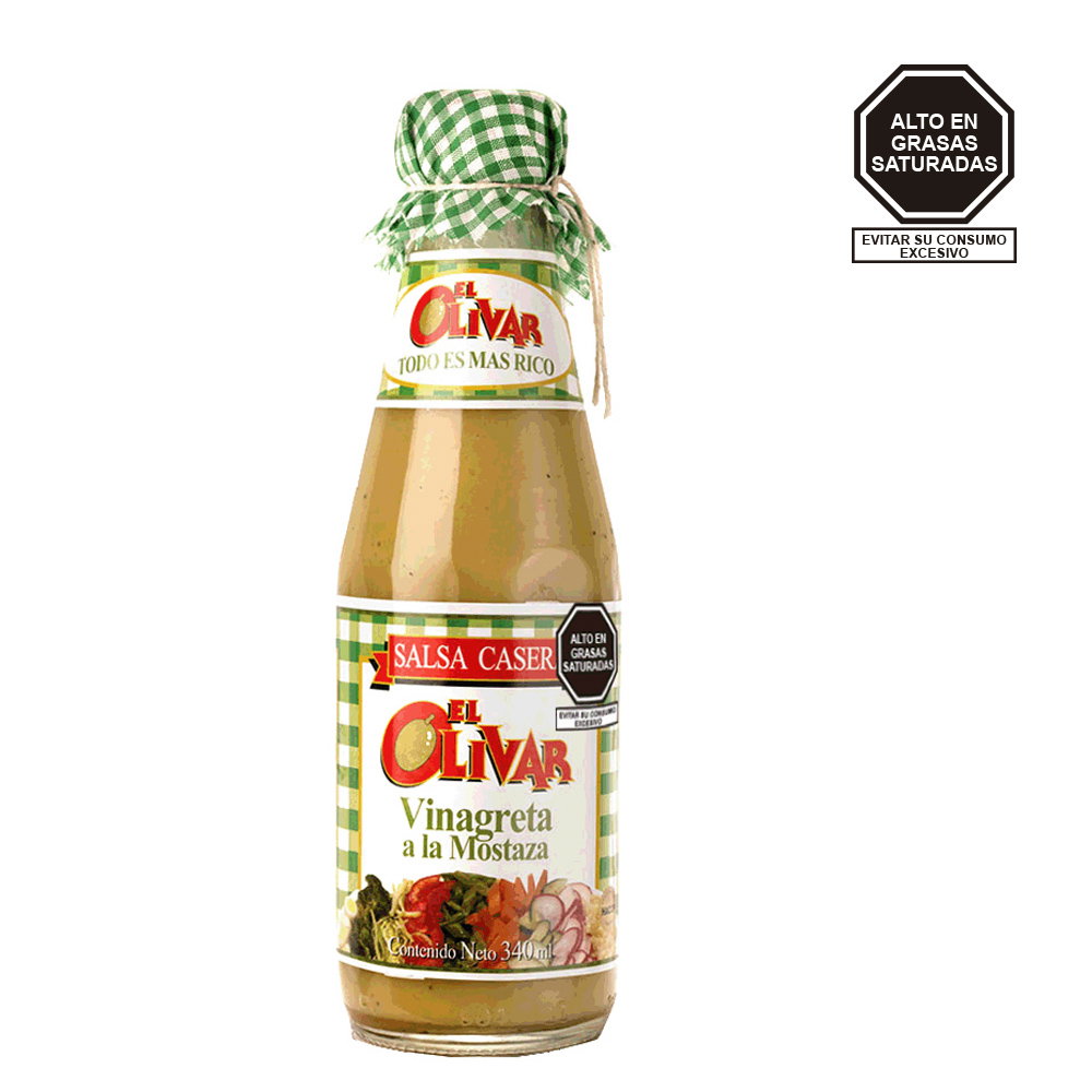 Vinagreta a la Mostaza x 340ml