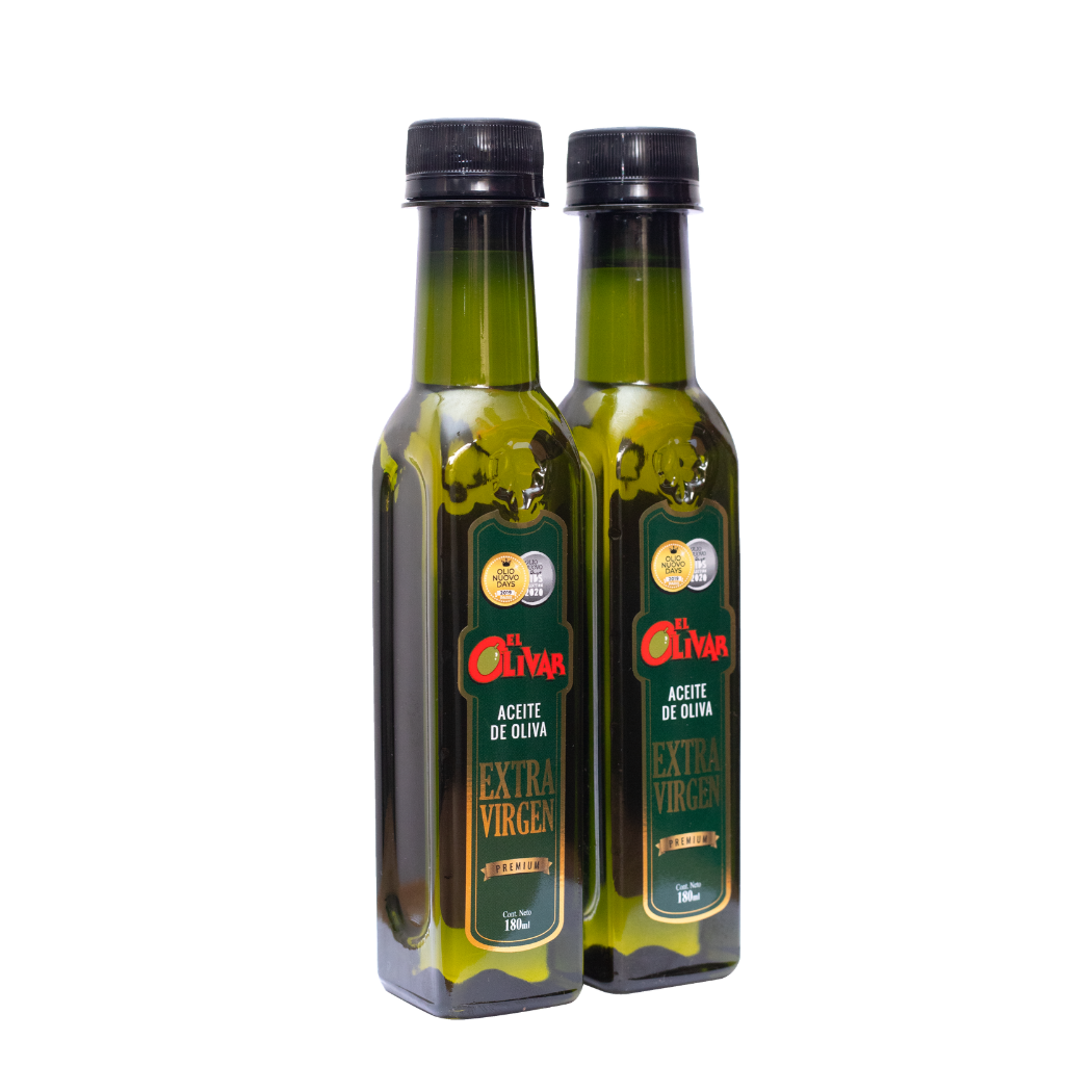 DUO PACK VERDE ACEITE EXTRA VIRGEN x 180ML